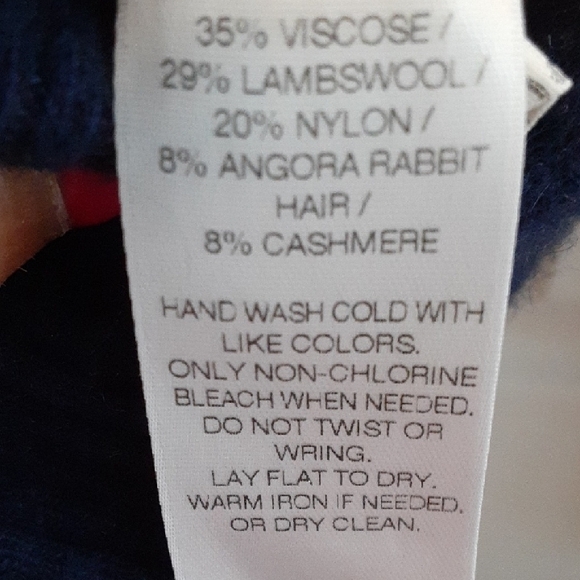 Vineyard Vines Navy Blue Quarter-Zip Sweater - Picture 4 of 5